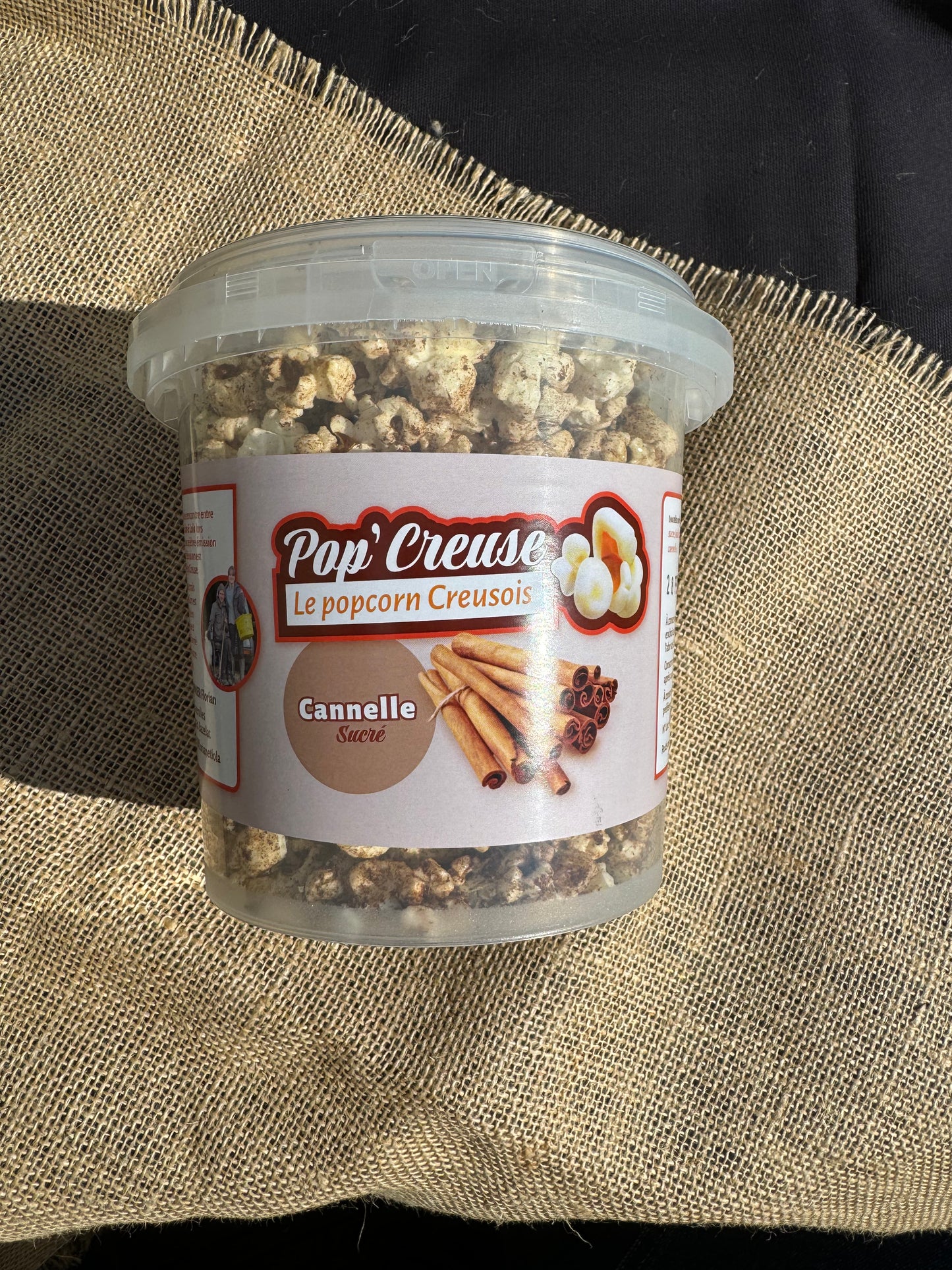 Popcorn cannelle sucré 70g