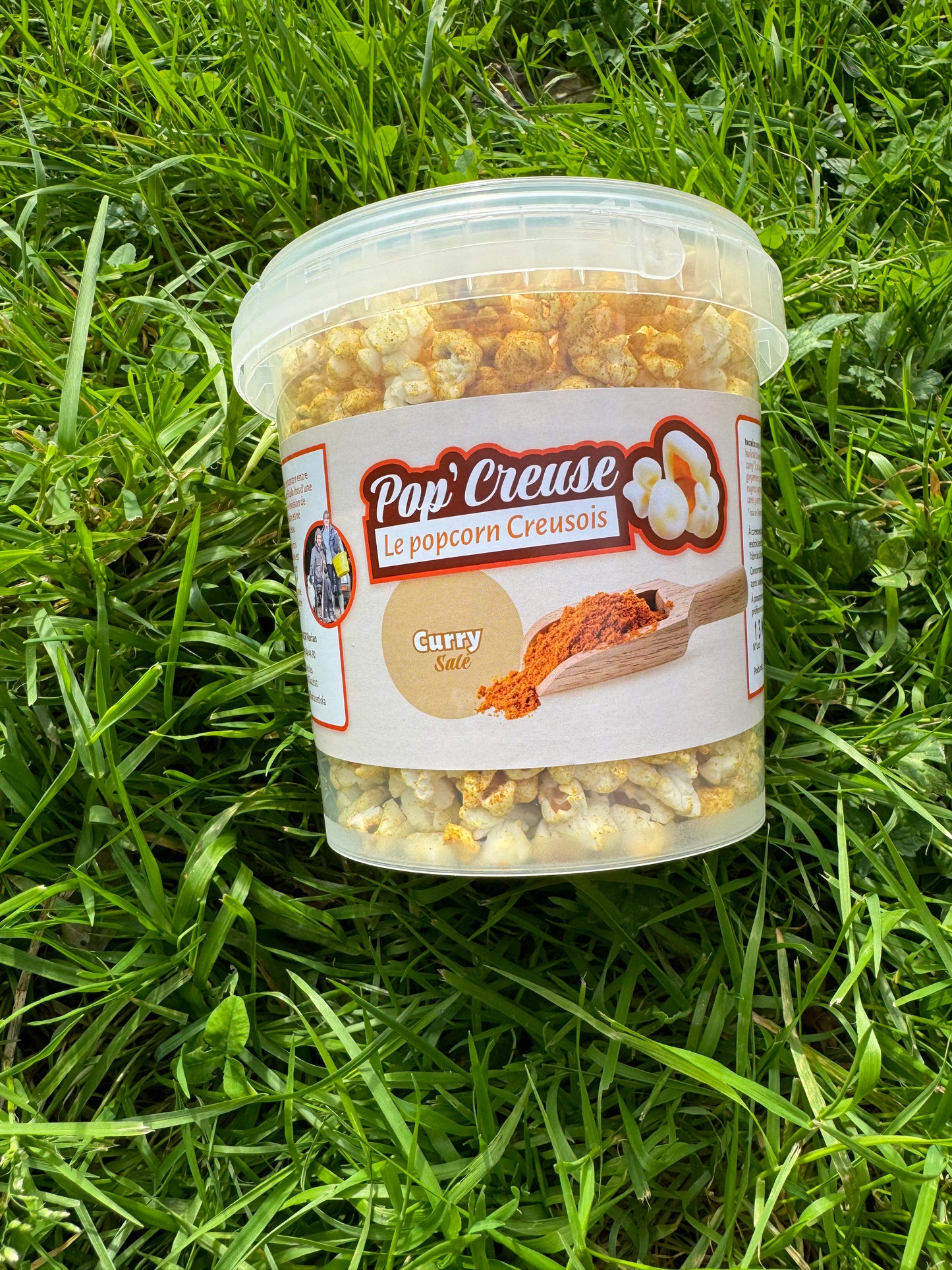 Popcorn curry salé 45g